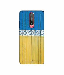 Amazon Brand - Solimo Designer Wooden Pattern 3D Printed Hard Back Case Mobile Cover for Poco X2 / Mi Redmi K30