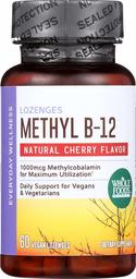 Whole Foods Market, Methyl B-12 Lozenges 1000mcg, Cherry Flavor, 60 ct