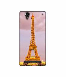 Amazon Brand - Solimo Designer Eiffel Tower Paris 3D Printed Hard Back Case Mobile Cover for Sony Xperia T2 Ultra