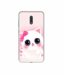 Amazon Brand - Solimo Designer Babby Kitty UV Printed Soft Back Case Mobile Cover for Nokia 2.3