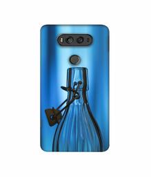 Amazon Brand - Solimo Designer Blue Bottle 3D Printed Hard Back Case Mobile Cover for LG V20