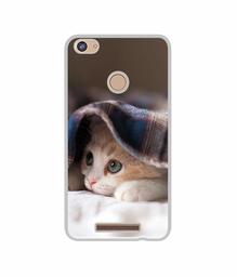 Amazon Brand - Solimo Designer Sleepy Kitten UV Printed Soft Back Case Mobile Cover for Comio P1 4G