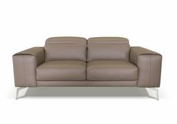 Amazon Brand - Alkove Elvas Hand-Crafted Leather Sofa, 2 Seater Maxi, 102 x 193 x 93cm, Taupe