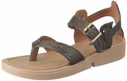 Flavia Women's Grey Fashion Sandals-7 UK (39 EU) (8 US) (FL135/GRY)