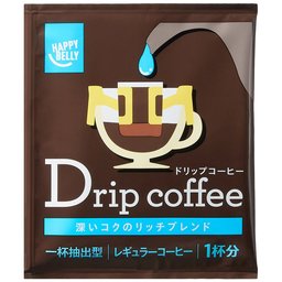 [Amazonブランド]Happy Belly ドリップコーヒー 深いコクのリッチブレンド 100P