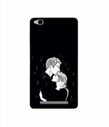 Amazon Brand - Solimo Designer Couples Standing in Rain 3D Printed Hard Back Case Mobile Cover for Xiaomi Redmi 3S