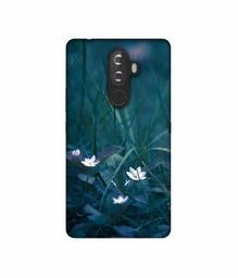 Amazon Brand - Solimo Designer White Flower UV Printed Soft Back Case Mobile Cover for Lenovo K8 Note