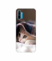 Amazon Brand - Solimo Designer Sleepy Kitten 3D Printed Hard Back Case Mobile Cover for Realme C3