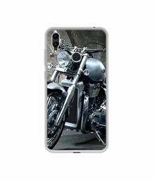 Amazon Brand - Solimo Designer Motorcycle UV Printed Soft Back Case Mobile Cover for Huawei Honor 8C