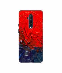 Amazon Brand - Solimo Designer Red Wax Color 3D Printed Hard Back Case Mobile Cover for OnePlus 7T Pro