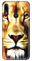 Amazon Brand - Solimo Designer Lion Design 3D Printed Hard Back Case Mobile Cover for Motorola Moto E6s / Motorola Moto E6 Plus