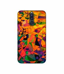 Amazon Brand - Solimo Designer Multicolor Texture 3D Printed Hard Back Case Mobile Cover for Huawei Honor 9i