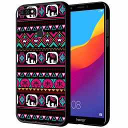 Amazon Brand - Solimo Designer Rangoli Printed Hard Back Case Mobile Cover forHuawei Honor 7C (D1146)