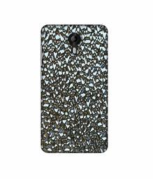 Amazon Brand - Solimo Designer Foil Paper Texture 3D Printed Hard Back Case Mobile Cover for Micromax Canvas Nitro 4G E455