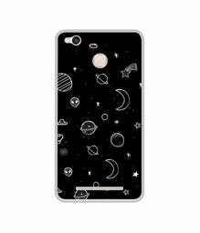 Amazon Brand - Solimo Designer Solar System UV Printed Soft Back Case Mobile Cover for Mi Redmi 3S Prime