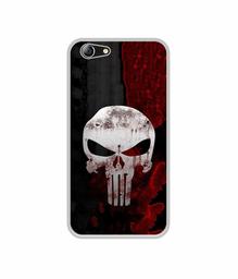 Amazon Brand - Solimo Designer Punisher Skull UV Printed Soft Back Case Mobile Cover for Micromax Canvas 2 Q4310