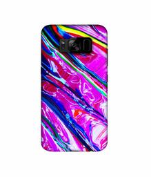 Amazon Brand - Solimo Designer Oil Color 3D Printed Hard Back Case Mobile Cover for Samsung Galaxy S8 Plus