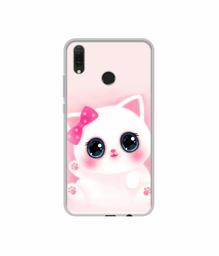 Amazon Brand - Solimo Designer Babby Kitty UV Printed Soft Back Case Mobile Cover for Huawei Y9 (2019)