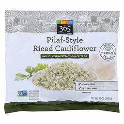 365 EVERYDAY VALUE Garlic Herb Pilaf-Style Riced Cauliflower, 12 OZ