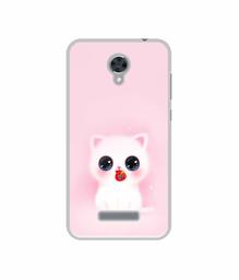 Amazon Brand - Solimo Designer Kitty UV Printed Soft Back Case Mobile Cover for Panasonic Eluga i2 Active