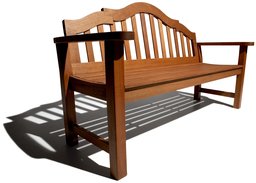 Strathwood All-Weather Hardwood Queen Bench