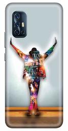 Amazon Brand - Solimo Designer Michael Jackson Dance 3D Printed Hard Back Case Mobile Cover for Vivo V17