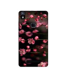 Amazon Brand - Solimo Designer Pink Flowers UV Printed Soft Back Case Mobile Cover for Lava Z80