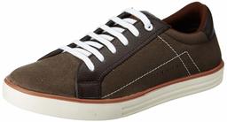 Amazon Brand - Inkast Denim Co. Men's Brown Canvas Sneakers-7 UK (41 EU) (8 US) (AZ-IK-003)