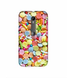 Amazon Brand - Solimo Designer Candies 3D Printed Hard Back Case Mobile Cover for Motorola Moto G 3rd Generation