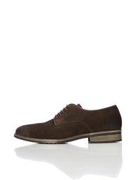 find. Zapatos Estilo Derby de Serraje para Hombre, Marrón (Brown), 44 EU