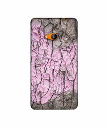 Amazon Brand - Solimo Designer Creaks On Tree Trunk 3D Printed Hard Back Case Mobile Cover for Microsoft Lumia 535