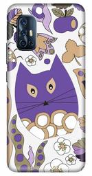 Amazon Brand - Solimo Designer Cartoon Pattern 3D Printed Hard Back Case Mobile Cover for Vivo V17