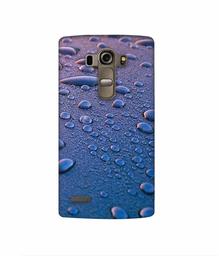 Amazon Brand - Solimo Designer Water Drops 3D Printed Hard Back Case Mobile Cover for LG G4 Stylus