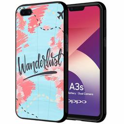 Amazon Brand - Solimo Designer Wanderlust Printed Hard Back Case Mobile Cover for Oppo A3s (D1192)