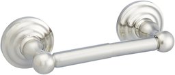 AmazonBasics Tradtional Standard Toilet Paper Holder - Satin Nickel