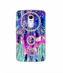 Amazon Brand - Solimo Designer Round Wall Hanging Pattern 3D Printed Hard Back Case Mobile Cover for Lenovo Vibe X3