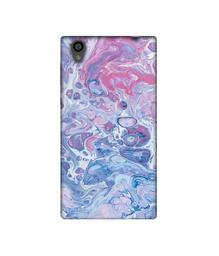 Amazon Brand - Solimo Designer Oil Paint on Marble 3D Printed Hard Back Case Mobile Cover for Sony Xperia L1