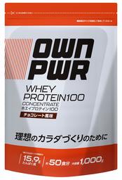 [Amazonブランド]OWN PWR ホエイプロテイン 100 チョコレート味 1000g