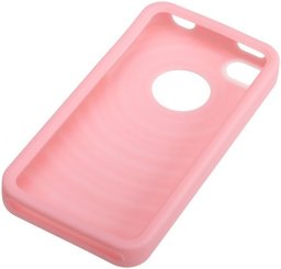 AmazonBasics Silicone Case for AT&T and Verizon iPhone 4 and iPhone 4S (Pink)