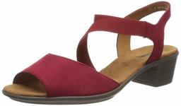 Jenny Ballina 2256404 Sandali con Cinturino alla Caviglia, (Rot 75), 42.5 EU