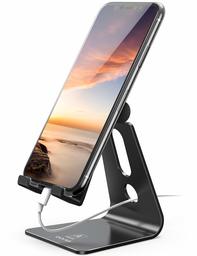 [Amazon Brand] Eono Smartphone Stand Holder, Adjustable Angle, Mobile Phone Desk Stand: Tabletop, Charging Stand, Smartphone Stand, iPhone Desk Stand, Aluminium, Switch Compatible, iPhone, Android, iPhone