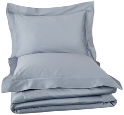 Pinzon 400-Thread-Count Pleated Hem Duvet Set