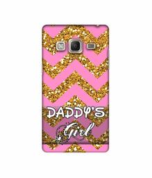 Amazon Brand - Solimo Designer Daddy's Girl 3D Printed Hard Back Case Mobile Cover for Samsung Z3