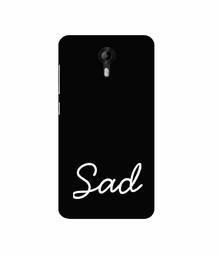 Amazon Brand - Solimo Designer Sad 3D Printed Hard Back Case Mobile Cover for Micromax Canvas Nitro 4G E455