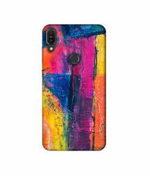 Amazon Brand - Solimo Designer Color Mash On Canvas 3D Printed Hard Back Case Mobile Cover for Asus Zenfone Max Pro M1 ZB601KL