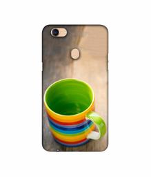 Amazon Brand - Solimo Designer Multicolor Cup 3D Printed Hard Back Case Mobile Cover for Oppo F5