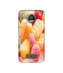 Amazon Brand - Solimo Designer Color Candies 3D Printed Hard Back Case Mobile Cover for Moto Z2 Play