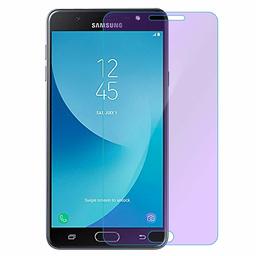 Amazon Brand - Solimo Anti Blue Ray Light Tempered Glass Screen Protector for Samsung Galaxy J7 Max with Installation Kit