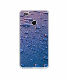 Amazon Brand - Solimo Designer Water Drops UV Printed Soft Back Case Mobile Cover for Gionee M7 Power