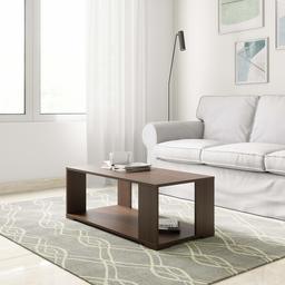 Amazon Brand - Solimo Essential Engineered Wood Coffee Table (Walnut Finish)